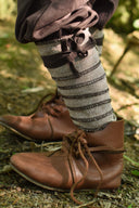 Leg wrappings for kids, brown