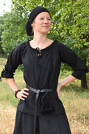 Renaissance blouse Anne, black