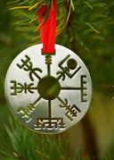 Kerstversiering vegvísir II (doorgesneden), roestvrij staal