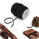 Suede cord, black, 50 meters