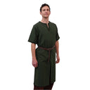 Normandy tunic Robert, short sleeves, green