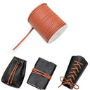 Leather cord, tan, 50 meters