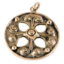 Viking amulet (sun), bronze