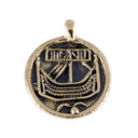 Coin pendant Birka, 8th century, bronze