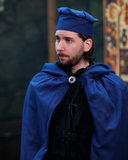 Medieval hat Armin, blue