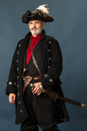 Justaucorps Antonio, ca. 1670–1700, wool, black