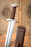Viking sword Petersen type S, semi-sharp