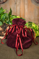 Luxurious pouch Susanna, red