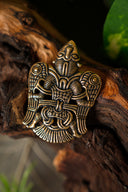 Viking jewelled winged man of Uppåkra, bronze