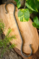Hand-forged S-hook Gudrun large