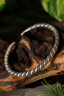 Viking bracelet Halsingland, silvered bronze