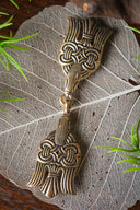 Rusvik cloak clasp, bronze