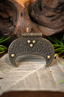 Slavic Lunula amulet size, bronze