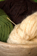 Brass needle 6 cm, price per piece
