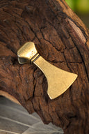 Viking beard jewel, brass, zamak