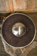 Buckler with leather covering, type IA, size L, 2 mm (battle-ready)