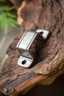 Fermoir de sac Birka, argenté