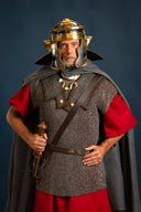 Lorica hamata, anneaux rivetés mélangés, 6 mm