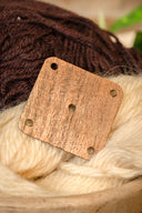 Wooden weaving card