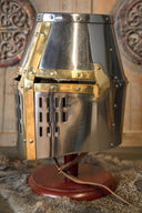 Kreuzfahrerhelm, Messing, 1,6 mm