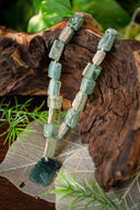 Glass beads for Viking necklace, 35 beads