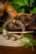 Horse shoe fibula Klintegarda, bronze