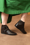 Medieval ankle boots 1250-1500