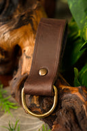 Belt holder for accessories, brown