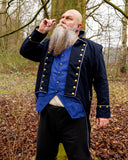 Lieutenant's jacket Horton, frock coat, navy blue