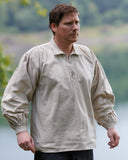 Medieval shirt Jonathan, cream