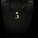 Bone rune pendant K, Kenaz