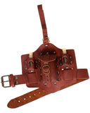 Houder Trinity met tasje, bruin