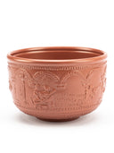 Terra sigillata cup Lavina, erotic relief