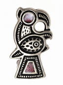 Frankish bird fibula, Comtesse de Béhague, silvered bronze