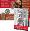 Muntpakket Cleopatra en Marcus Antonius