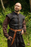 16th century doublet black