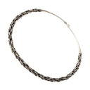 Viking torque Eskilstuna, silvered bronze