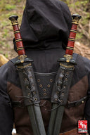 RFB Double LARP Sword Holder, Black