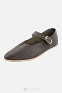 Shoes Hedwig, medieval, brown
