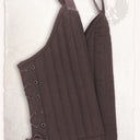 Gambeson cuisses, thigh armour, Leopold brown