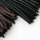 Leather laces, set of 50, black