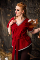 Valkyrie tunic Brynhild, red