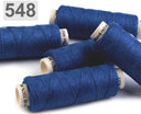 Linen yarn royal blue 50m
