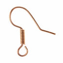 Earring hook, bronze