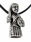 Viking valkyrie-amulet Harby, silvered bronze
