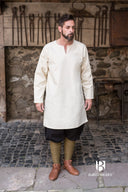 Medieval tunic Leif, white