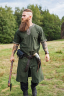 Celtic tunic, short sleeves, green