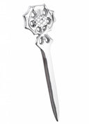 Kilt pin thistle, brass