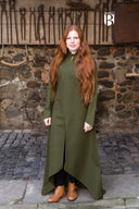 Dress Ranwen, olive green
