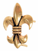 Garniture de ceinture médiéval, fleur-de-lys